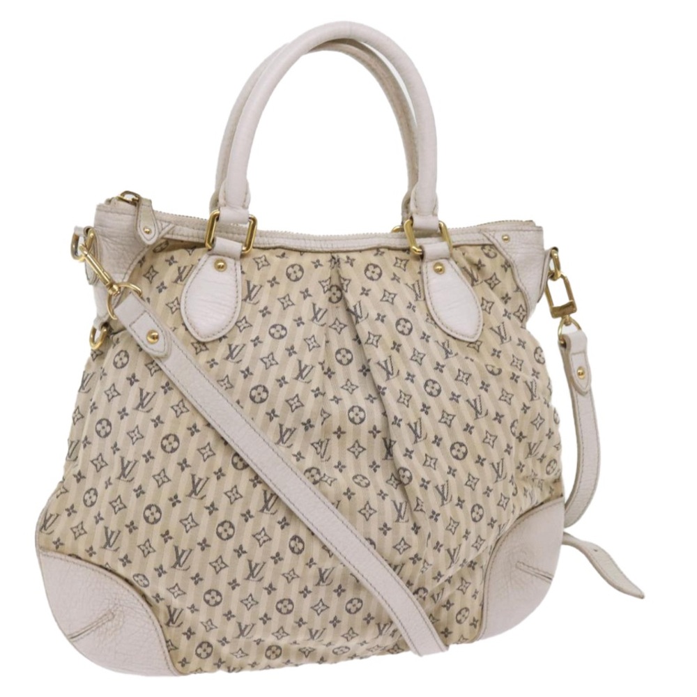 Louis Vuitton Monogram Mini Lin Croisette Marina PM Bag Beige